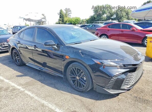 4T1DAACK8SU587301 2025 TOYOTA CAMRY Black Delantero derecho