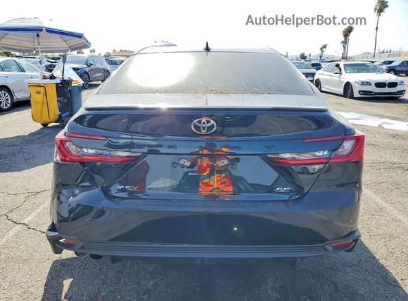 4T1DAACK8SU587301 2025 TOYOTA CAMRY Black Vista trasera