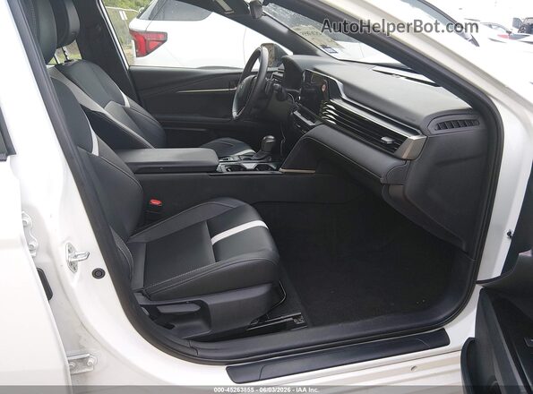 4T1DAACK8SU588531 2025 TOYOTA CAMRY White Widok wnętrza z przodu