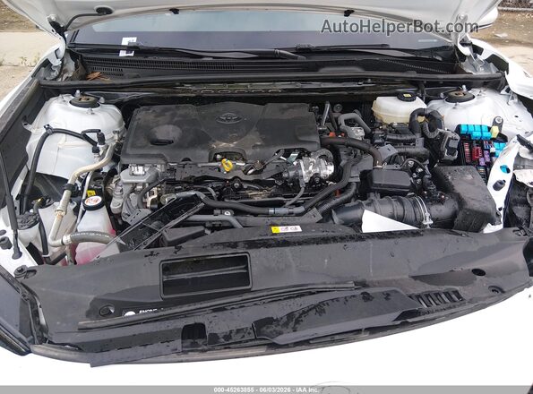 4T1DAACK8SU588531 2025 TOYOTA CAMRY White Widok z tyłu