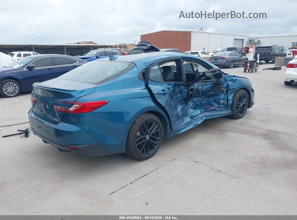 4T1DAACK8SU612326 2025 TOYOTA CAMRY Бирюзовый Задняя правая четверть