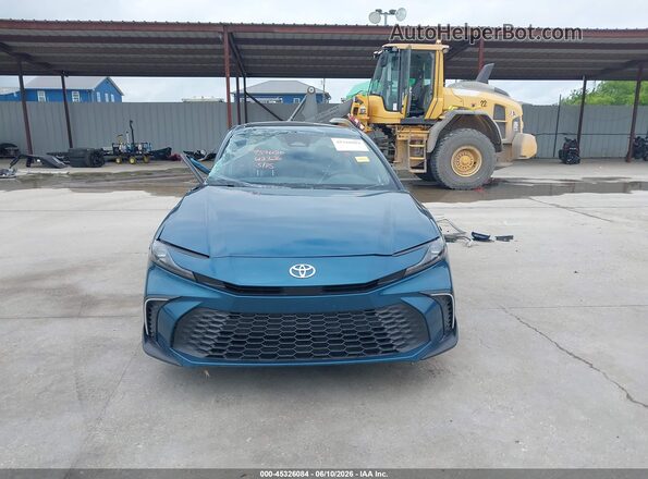 4T1DAACK8SU612326 2025 TOYOTA CAMRY Бирюзовый Вид задней части салона