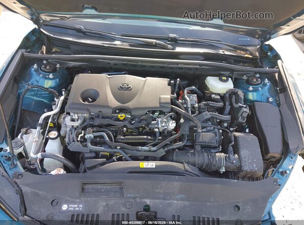 4T1DAACK8SU640143 2025 TOYOTA CAMRY Бирюзовый Вид сзади
