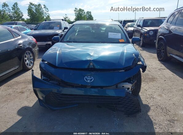 4T1DAACK8SU640143 2025 TOYOTA CAMRY Бирюзовый Вид щитка приборов