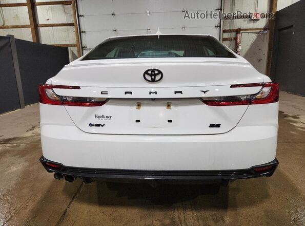 4T1DAACK8SU640577 2025 TOYOTA CAMRY Белый 