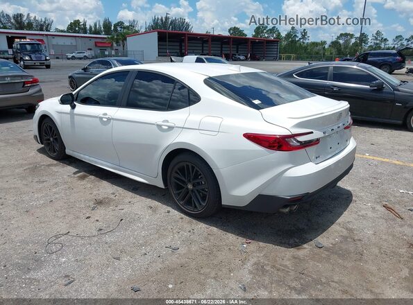 4T1DAACK8TU242321 2026 TOYOTA CAMRY White Հետևի ձախ