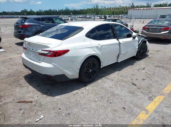 4T1DAACK8TU242321 2026 TOYOTA CAMRY White Հետևի աջ