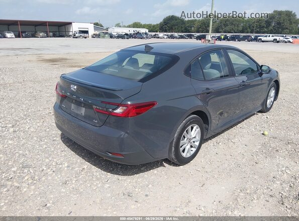 4T1DAACK8TU243887 2026 TOYOTA CAMRY Серый Задняя правая четверть