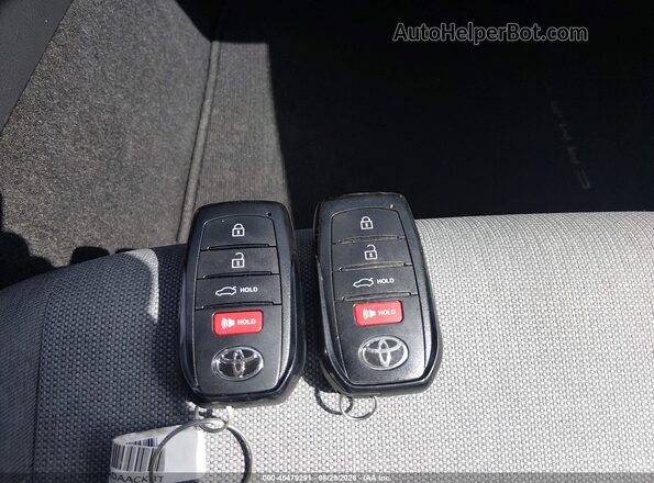 4T1DAACK8TU243887 2026 TOYOTA CAMRY Серый Вид панели приборов