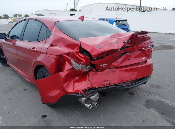 4T1DAACK8TU288277 2026 TOYOTA CAMRY Red Widok z przodu