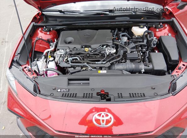 4T1DAACK8TU288277 2026 TOYOTA CAMRY Red Widok z tyłu