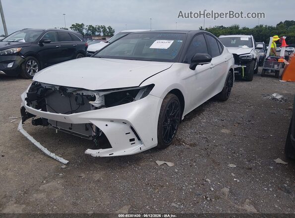 4T1DAACK8TU288702 2026 TOYOTA CAMRY White Առջևի ձախ երեք քառորդ տեսարան
