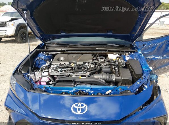 4T1DAACK8TU319253 2026 TOYOTA CAMRY Blue Widok z tyłu