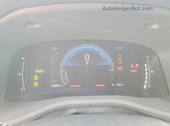 4T1DAACK9SU004928 2025 TOYOTA CAMRY Серебряный Вид щитка приборов