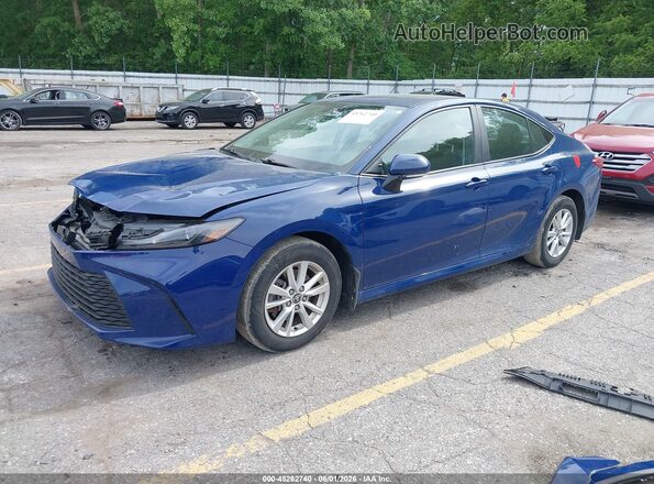4T1DAACK9SU021549 2025 TOYOTA CAMRY Blue Front left