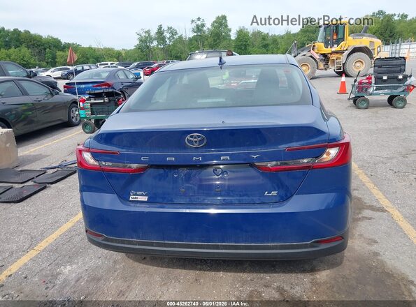 4T1DAACK9SU021549 2025 TOYOTA CAMRY Blue 