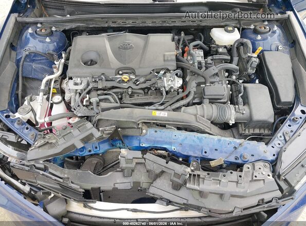 4T1DAACK9SU021549 2025 TOYOTA CAMRY Blue Rear view