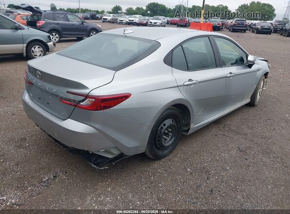 4T1DAACK9SU034995 2025 TOYOTA CAMRY Silver უკანა მარჯვენა