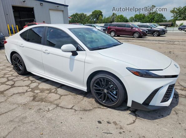 4T1DAACK9SU042630 2025 TOYOTA CAMRY White 