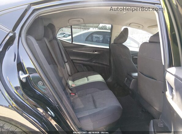 4T1DAACK9SU044085 2025 TOYOTA CAMRY Black Vista de la etiqueta del VIN