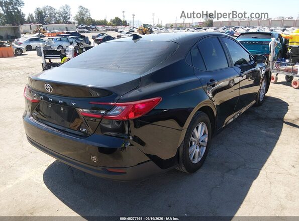 4T1DAACK9SU044085 2025 TOYOTA CAMRY Black Trasero derecho