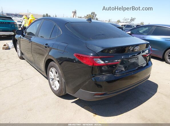 4T1DAACK9SU044085 2025 TOYOTA CAMRY Black Trasero izquierdo