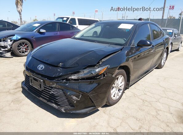 4T1DAACK9SU044085 2025 TOYOTA CAMRY Black Vista tres cuartos delantera izquierda