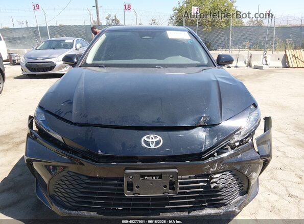 4T1DAACK9SU044085 2025 TOYOTA CAMRY Black Vista del cuadro de instrumentos