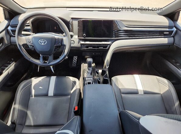 4T1DAACK9SU044989 2025 TOYOTA CAMRY Black Вид панелі приладів