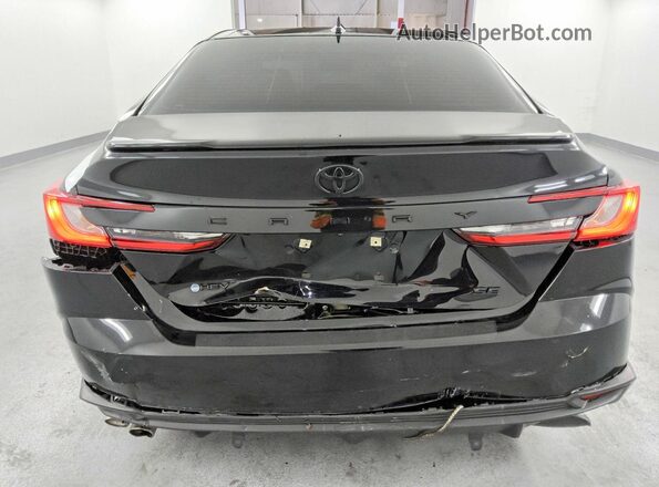 4T1DAACK9SU053000 2025 TOYOTA CAMRY Black Հետևի տեսք