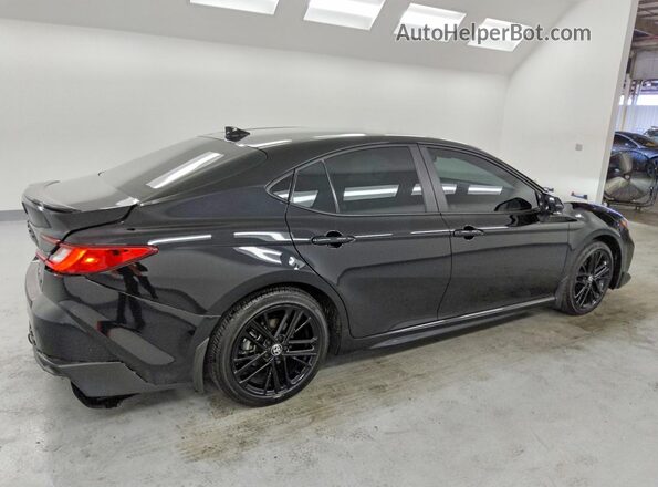 4T1DAACK9SU053000 2025 TOYOTA CAMRY Black Հետևի աջ