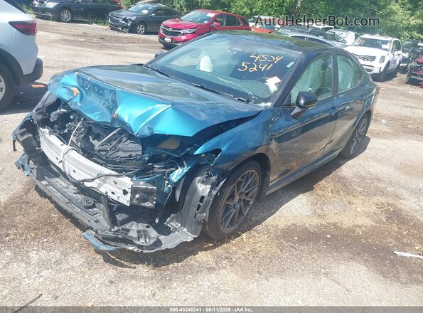 4T1DAACK9SU073425 2025 TOYOTA CAMRY Blue წინა მარცხენა ხედი სამი მეოთხედიდან