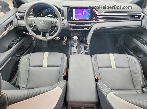 4T1DAACK9SU073439 2025 TOYOTA CAMRY Charcoal Вид панелі приладів