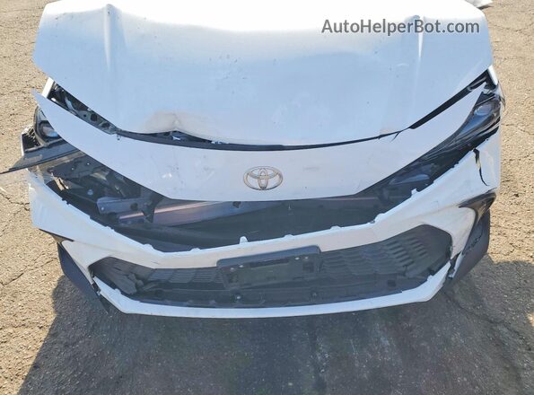 4T1DAACK9SU074817 2025 TOYOTA CAMRY White Սալոնի հետևի տեսք