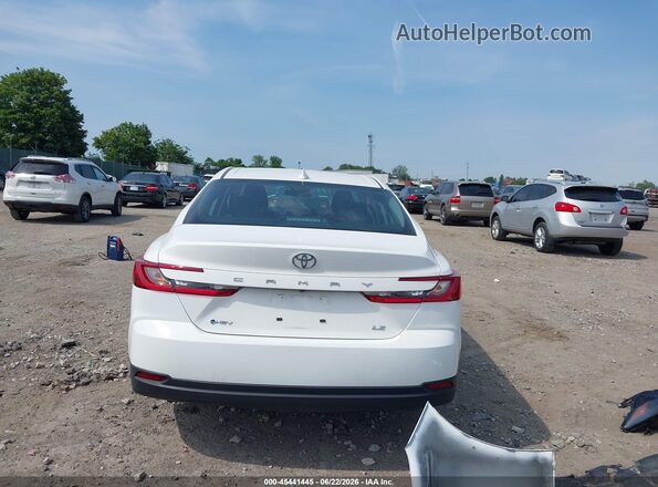 4T1DAACK9SU091780 2025 TOYOTA CAMRY White 