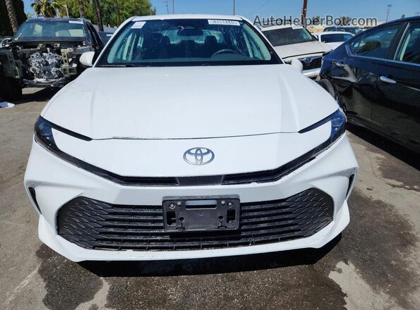 4T1DAACK9SU094386 2025 TOYOTA CAMRY White 