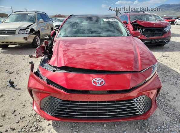4T1DAACK9SU127192 2025 TOYOTA CAMRY Red Widok z przodu