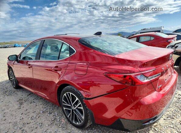 4T1DAACK9SU127192 2025 TOYOTA CAMRY Red Tył lewy