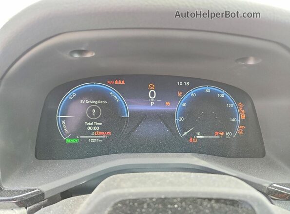 4T1DAACK9SU127192 2025 TOYOTA CAMRY Red Widok zestawu wskaźników