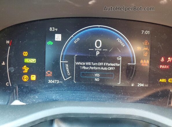 4T1DAACK9SU132280 2025 TOYOTA CAMRY Серебряный Вид щитка приборов