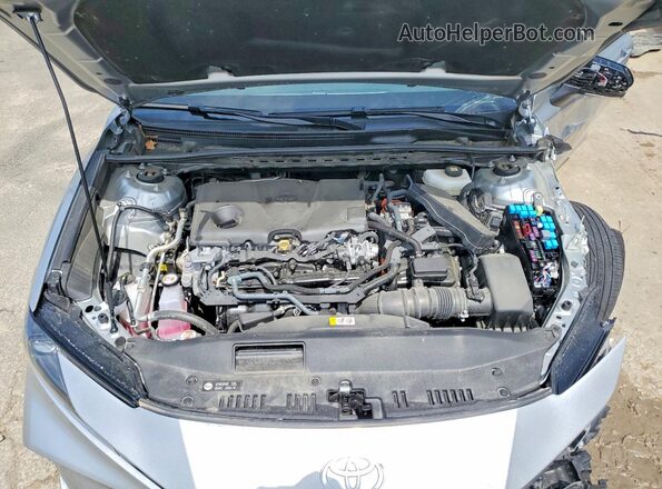 4T1DAACK9SU132280 2025 TOYOTA CAMRY Серебряный Вид задней части салона