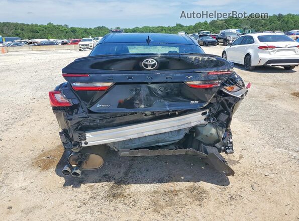 4T1DAACK9SU137902 2025 TOYOTA CAMRY Black Widok z tyłu