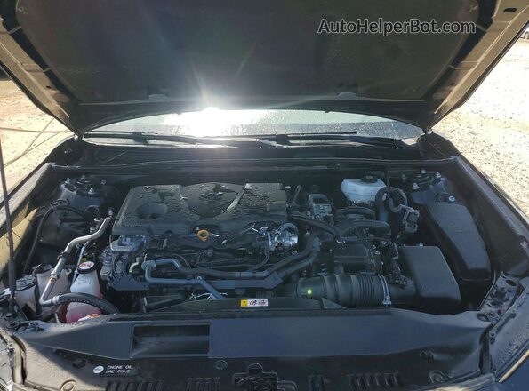 4T1DAACK9SU137902 2025 TOYOTA CAMRY Black Widok wnętrza z tyłu