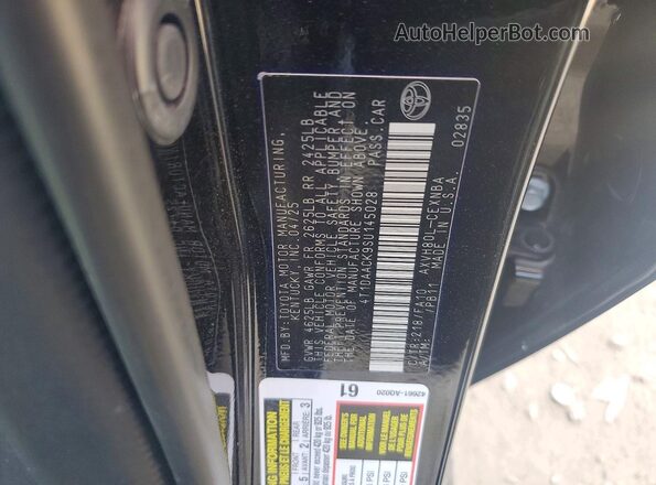 4T1DAACK9SU145028 2025 TOYOTA CAMRY Black 