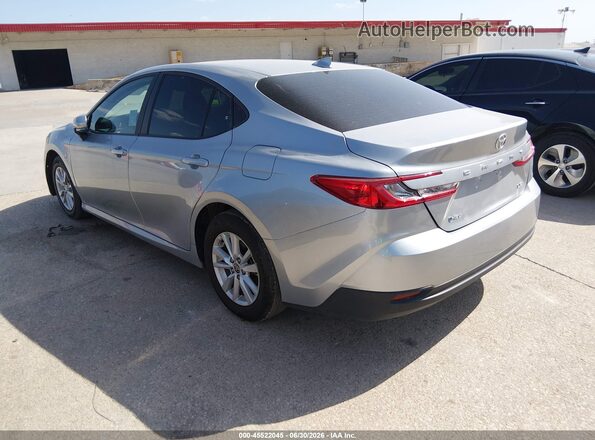 4T1DAACK9SU165909 2025 TOYOTA CAMRY Silver Հետևի ձախ