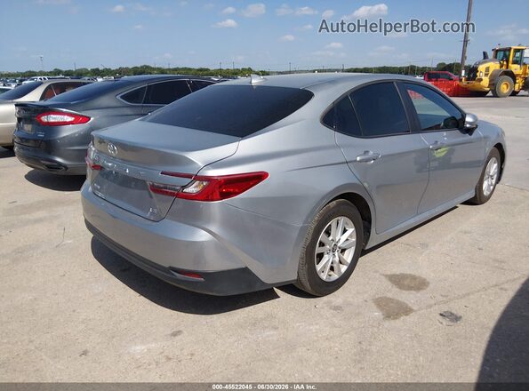 4T1DAACK9SU165909 2025 TOYOTA CAMRY Silver Հետևի աջ