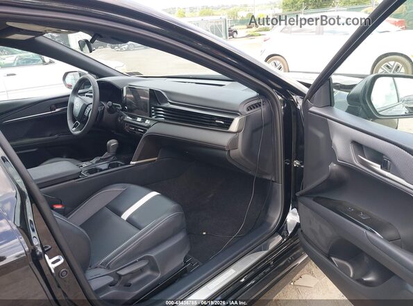 4T1DAACK9SU172519 2025 TOYOTA CAMRY Black Սալոնի դիմացի տեսք