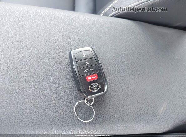4T1DAACK9SU172519 2025 TOYOTA CAMRY Black Առջևի վահանակի տեսք