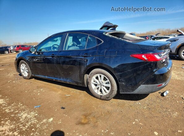 4T1DAACK9SU525678 2025 TOYOTA CAMRY Black Հետևի ձախ