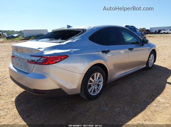4T1DAACK9SU541248 2025 TOYOTA CAMRY Silver უკანა მარჯვენა